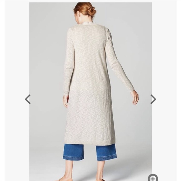 NWOT 2-Piece J. Jill Duster Cardi & Sweater Tank - Picture 2 of 11